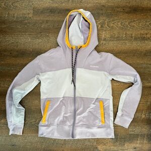 Columbia Two-Tone Zip-Up Hoodie